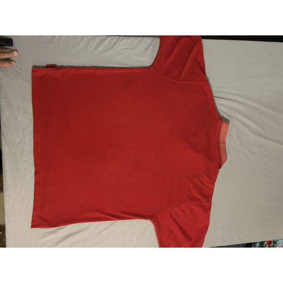 Puma Ohio State Buckeyes Red Polo Shirt Men's LARGE Classic Style (100% Cotton) - Picture 6 of 7